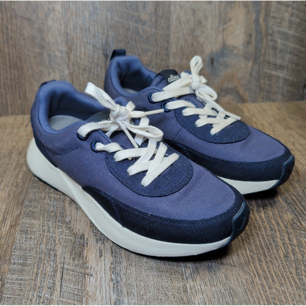 Allbirds Courier Womens Size 7 Navy Blue Athletic Running Walking Shoes Sneakers